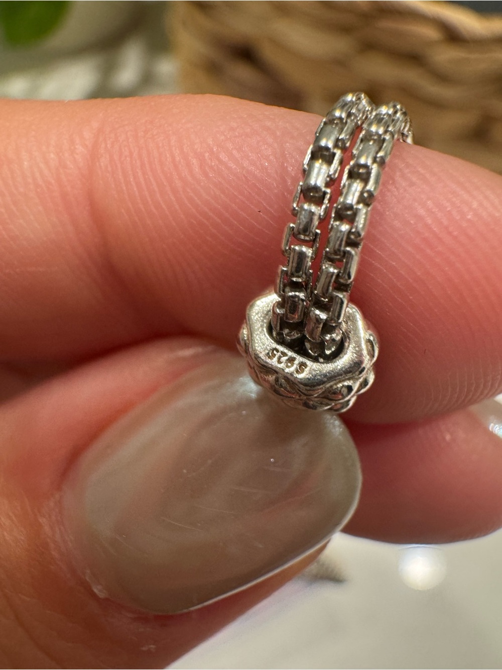 Pandora Adjustable Studded Chain Bracelet - Picture 6 of 7